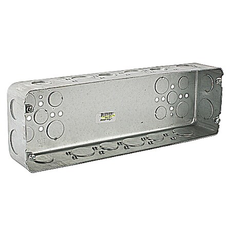 Abb Electrical Box, 150 cu. in., Gang, Steel H6BD 3/4 1